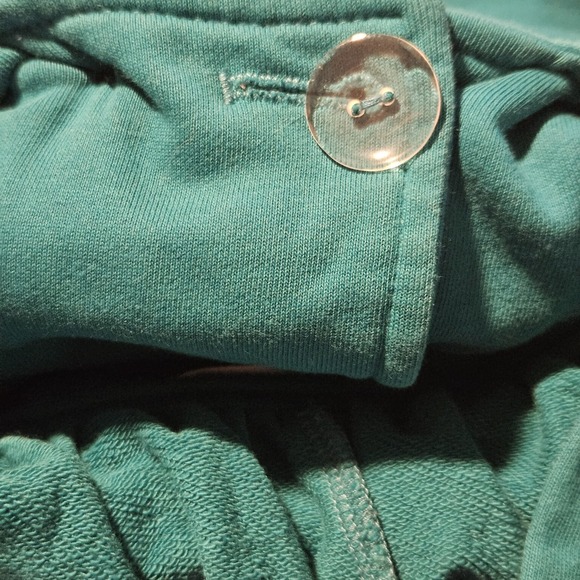 Lily & Londyn Girls Teal Hooded Pea Coat Size 6 - Picture 5 of 9